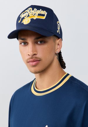 True Religion, TRUE RELIGION CAP SWOOSH-LOGO - Casquette - dress blue