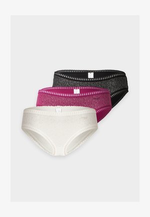 Sloggi, GO CRUSH HIPSTER 3 PACK - Σλιπ - black