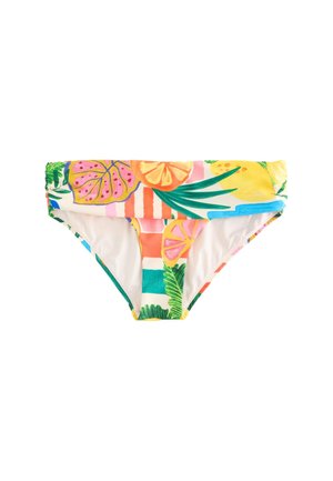 Next ROLL TOP FIT - BIKINI BOTTOMS  . - Bikini-Hose - red green tropical