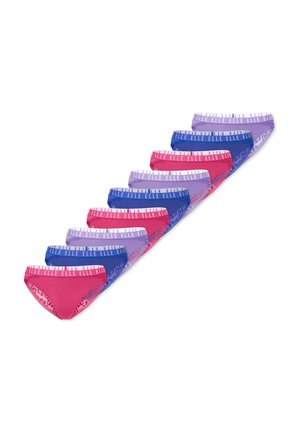 9-PACK - Slip - lilac/royal blue/hot pink