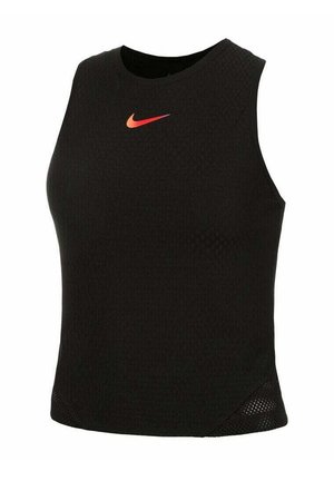 TANK DRI-FIT SLAM - Débardeur - black black black lt wild mango