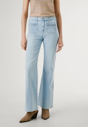 WILLA  - Jean flare - BLUE