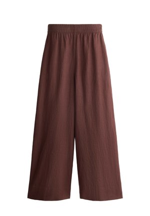OYSHO, Pantalon classique - chocolate red