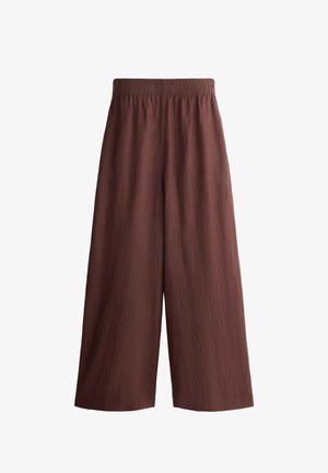 OYSHO, Pantalon classique - chocolate red