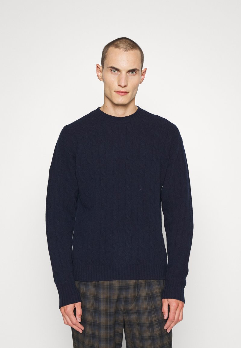 Roberto Collina GIROCOLLO Trui navy/blauw Zalando.nl