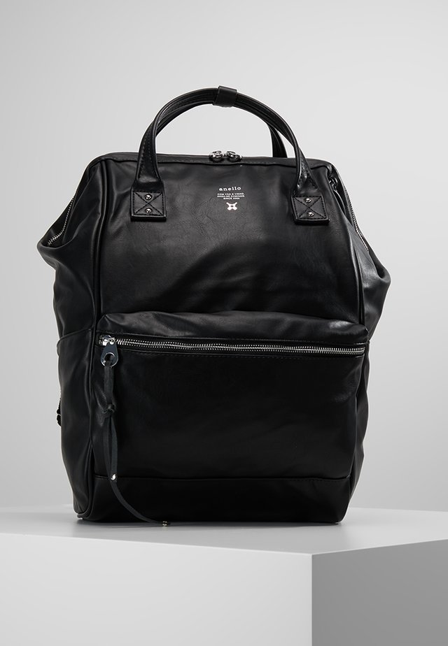 TOTE BACKPACK VEGAN LARGE - Plecak - black