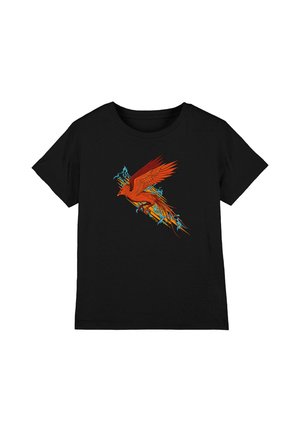 Warner Brothers, HARRY POTTER FAWKES THE PHOENIX IN FLIGHT UNISEX - Print T-shirt - black