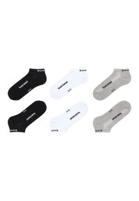 Bruno Banani 9ER PACK COFFEY - Strømper - grau   melange