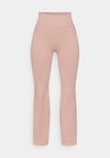 HIGH RISE FLARED SEAMLESS LEGGINGS - Tights - stone