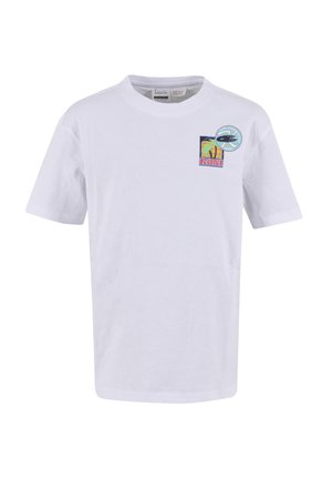 Karl Kani PATCHES JUNIOR - T-shirt imprimé - white