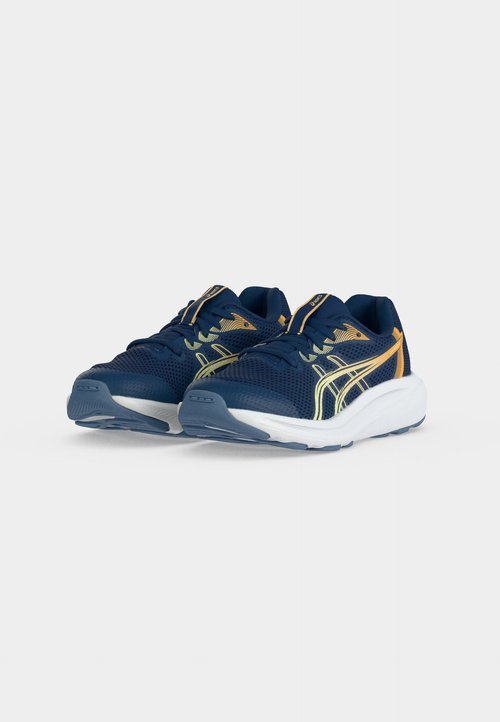 ASICS CONTEND 10 UNISEX - Road running shoes - independence blue/orange glow — photo 3