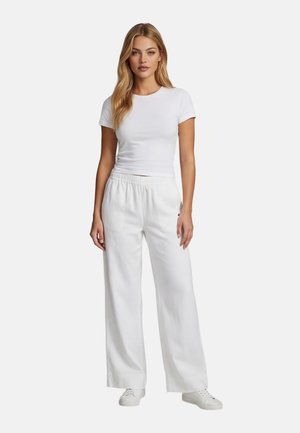 U.S. Polo Assn., USMOOLLY- - Trousers - weiss