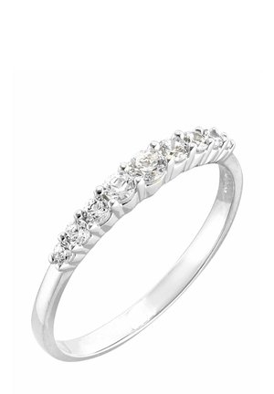 ETERNITY WITH CZ STONES - Bague - white gold-coloured