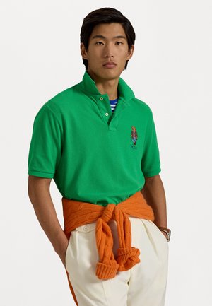 CLASSIC FIT POLO BEAR MESH POLO SHIRT - Polo - summr emerald explorer bear