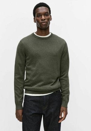 Bläck, MENTON KNITTED SWEATER - Trui - green