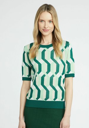 T-shirt z nadrukiem - green