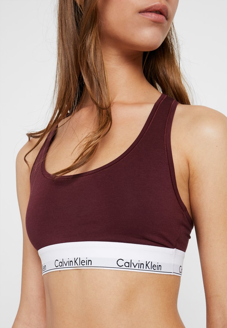 maroon calvin klein set