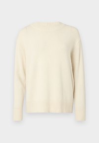 STAND COLLAR - Neule - cream