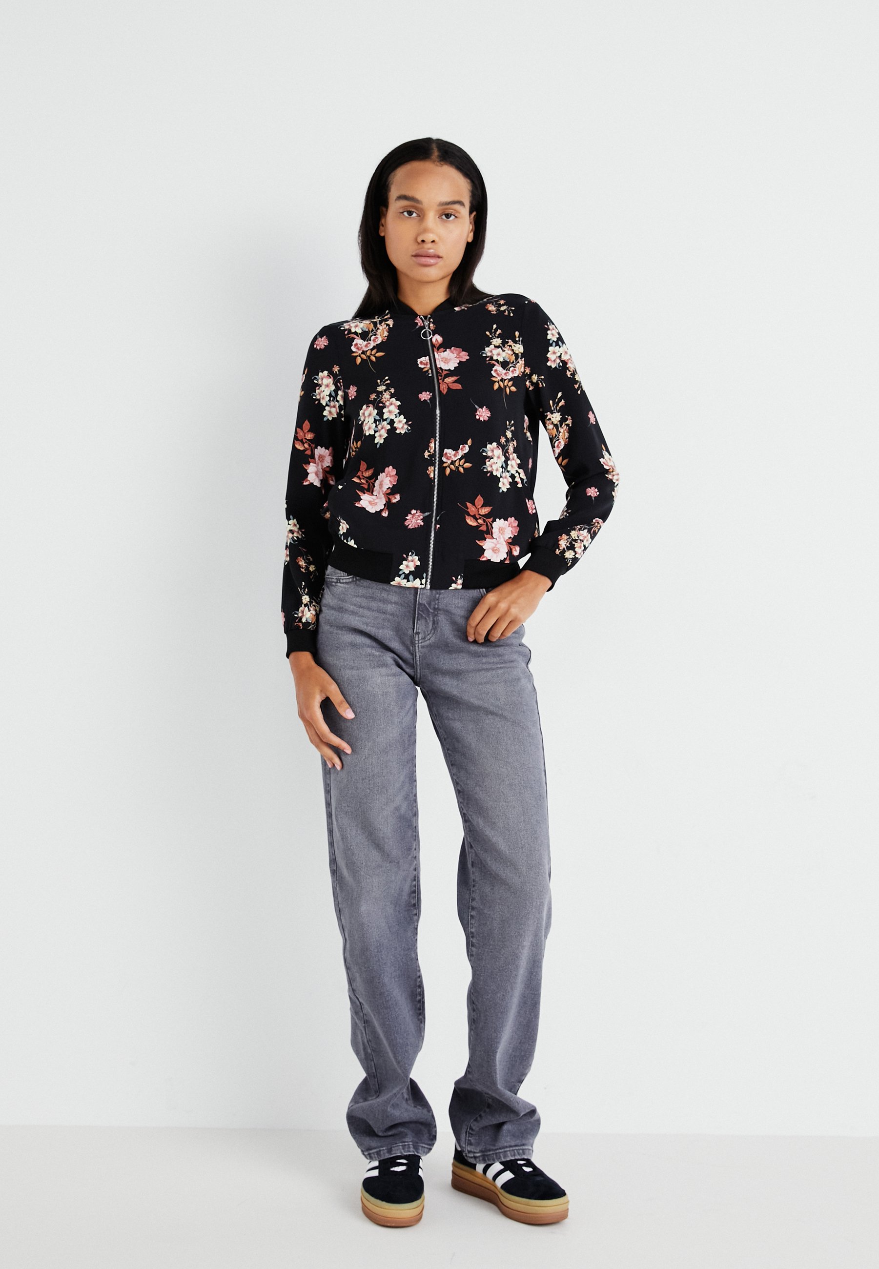 Vero Moda VMCOCO - Bomber Jacket - black - Zalando.ie