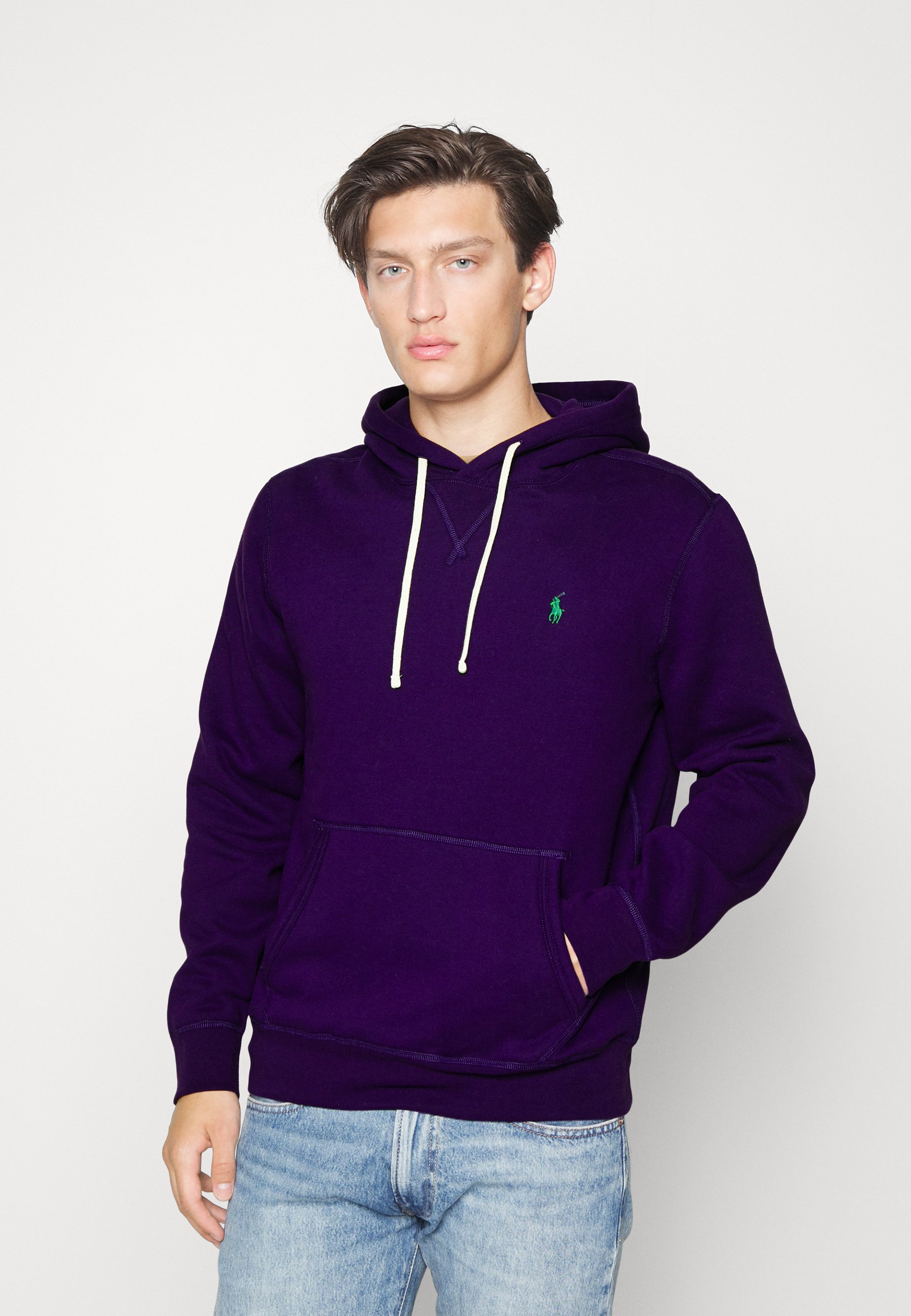 Polo Ralph Lauren HOOD LONG SLEEVE - Sweatshirt - college purple/lila -  Zalando.at