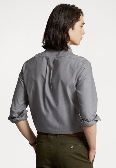 Polo Ralph Lauren SLIM FIT GARMENT-DYED OXFORD SHIRT - Shirt - perfect grey