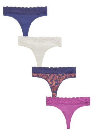 MONOCHROME FOUR PACK - Perizoma - navy