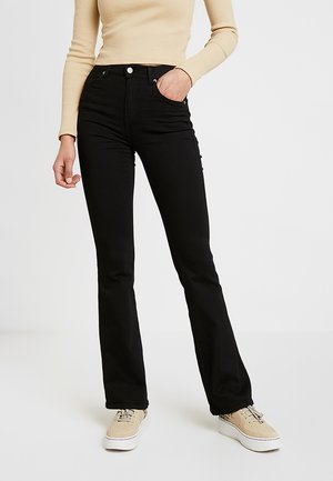 SONIQ - Bootcut jeans - black