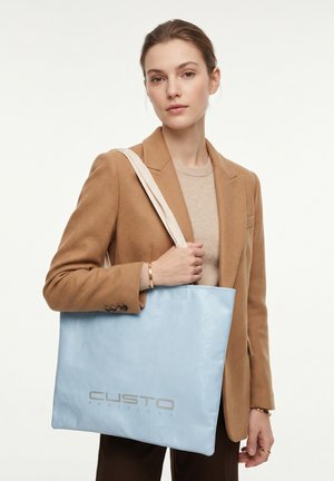 Custo Barcelona, CUSTO BARCELONA TOTE BAG - Shopping Bag - sky