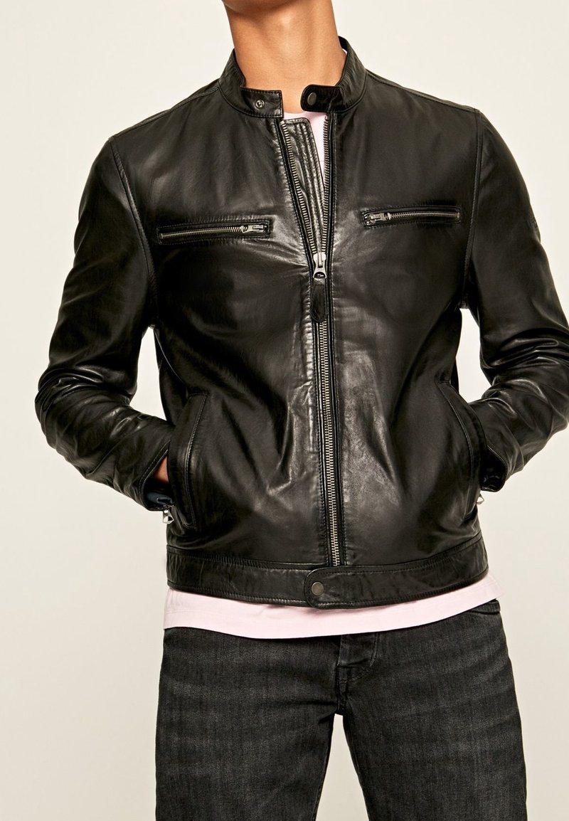 Pepe Jeans Skinnjacka - black