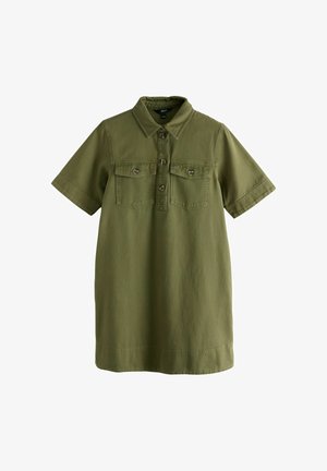 Next, Skjortekjole - washed sage green