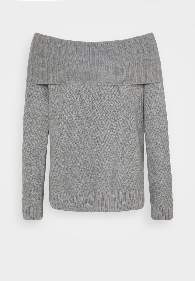 ASHLING - Strikpullover /Striktrøjer - grey
