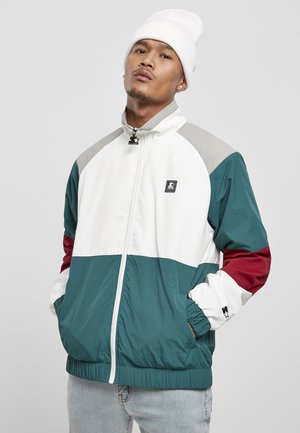 Summer jacket - retro grn/wht/brick rd/gry
