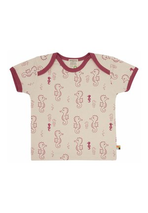 T-shirt print - rouge