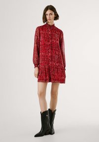 Pepe Jeans MIMI - Abito a camicia - royal red