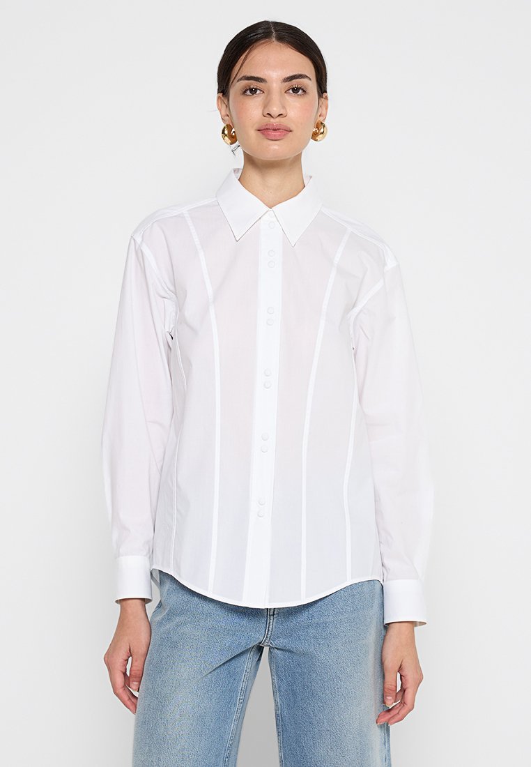 TORY BURCH Overhemdblouse wit TORY BURCH Overhemdblouse wit