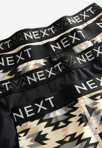 Next PATTERN FOUR PACK - Kitsad bokserid - neutral black pattern
