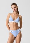 GOLD BUTTON HIGH-WAIST - Bas de bikini - ithaca stripe