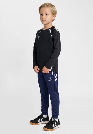 Hummel, Langærmet T-shirt - black asphalt