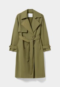 Bershka Trenčkot - khaki