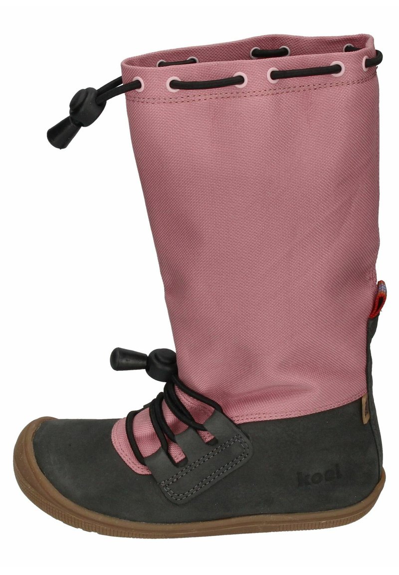 koel BAREFOOT- NEW RANA TEX - Lace-up boots - pink - Zalando.de