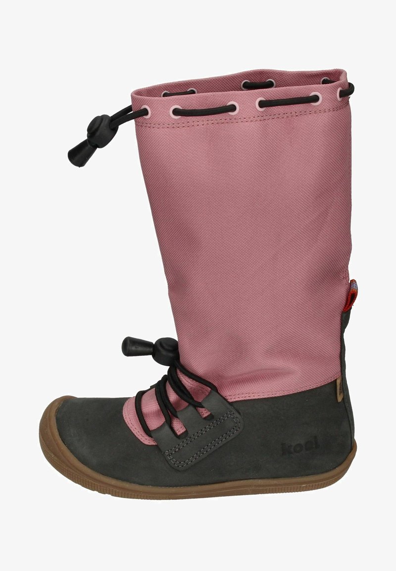 koel BAREFOOT- NEW RANA TEX - Lace-up boots - pink - Zalando.de