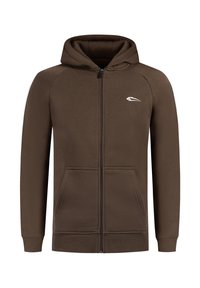 HOODIE YASIN - Sweater met rits - braun