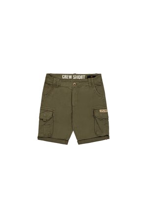 Alpha Industries, CREW SHORT - Kapsáče - dark oliv