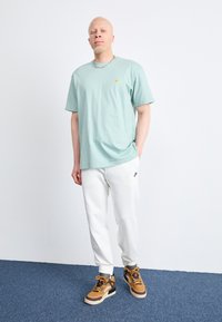 Carhartt WIP CHASE - Basic T-shirt - frosted green/gold