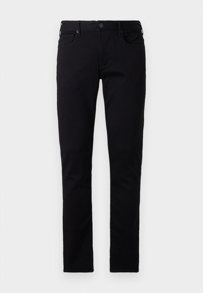 Emporio Armani POCKETS PANT - Calças de ganga justas - black denim