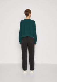 Hollister Co. Stickad tröja - dark green