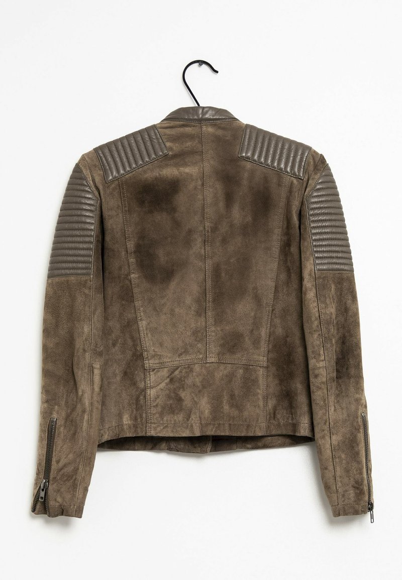 Mango Faux leather jacket brown (Pre-owned) - Main Image