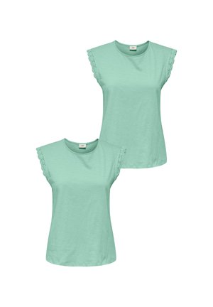 2-ER SET SALVA - T-Shirt print - hellgrün