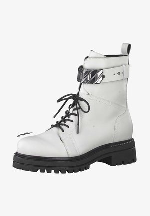 Tamaris Cowboy/biker ankle boot - white 100