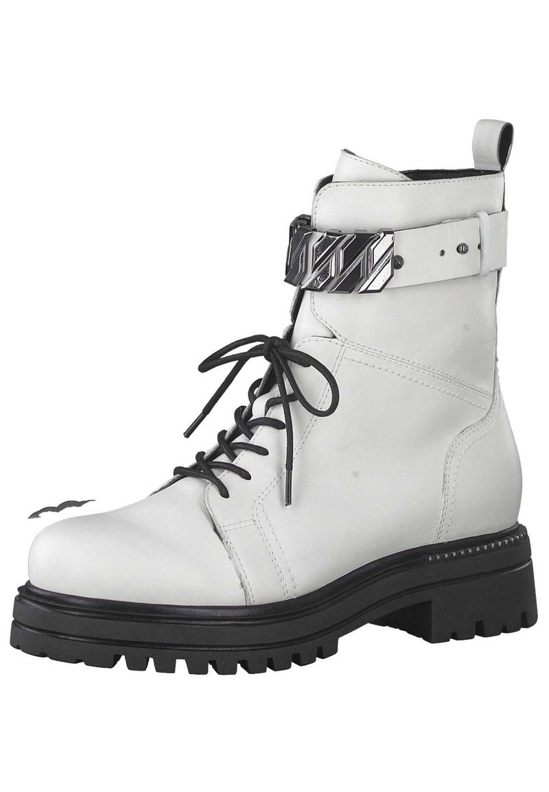 Tamaris Cowboy/biker ankle boot - white 100